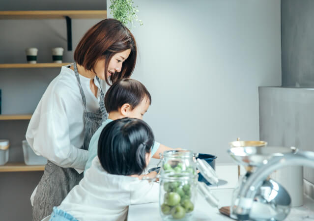 家族みんなが居心地のいい空間づくり